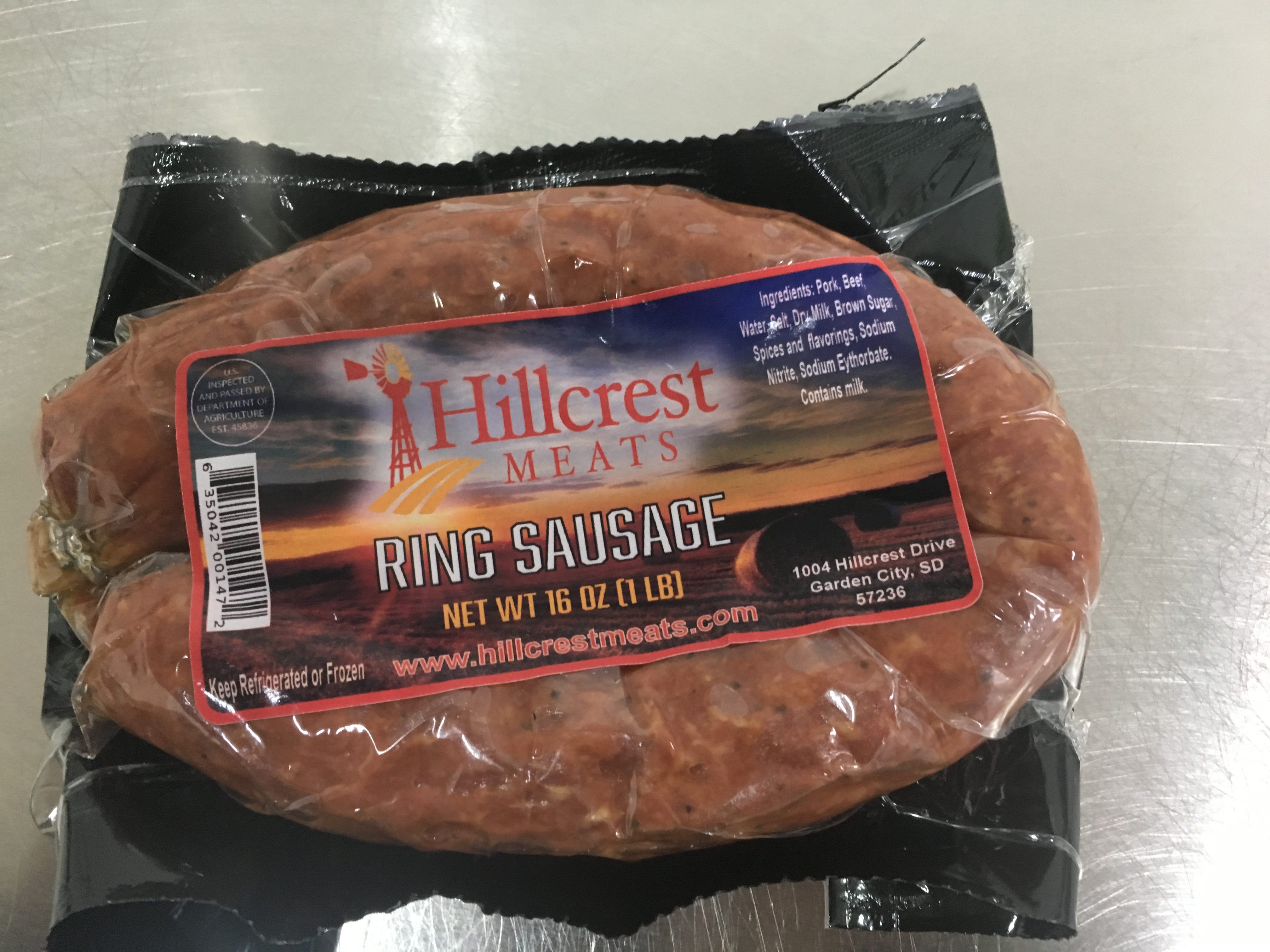Ring Bologna - Smoked Sausage - LeRoy Meats